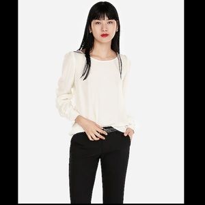 Express white top
